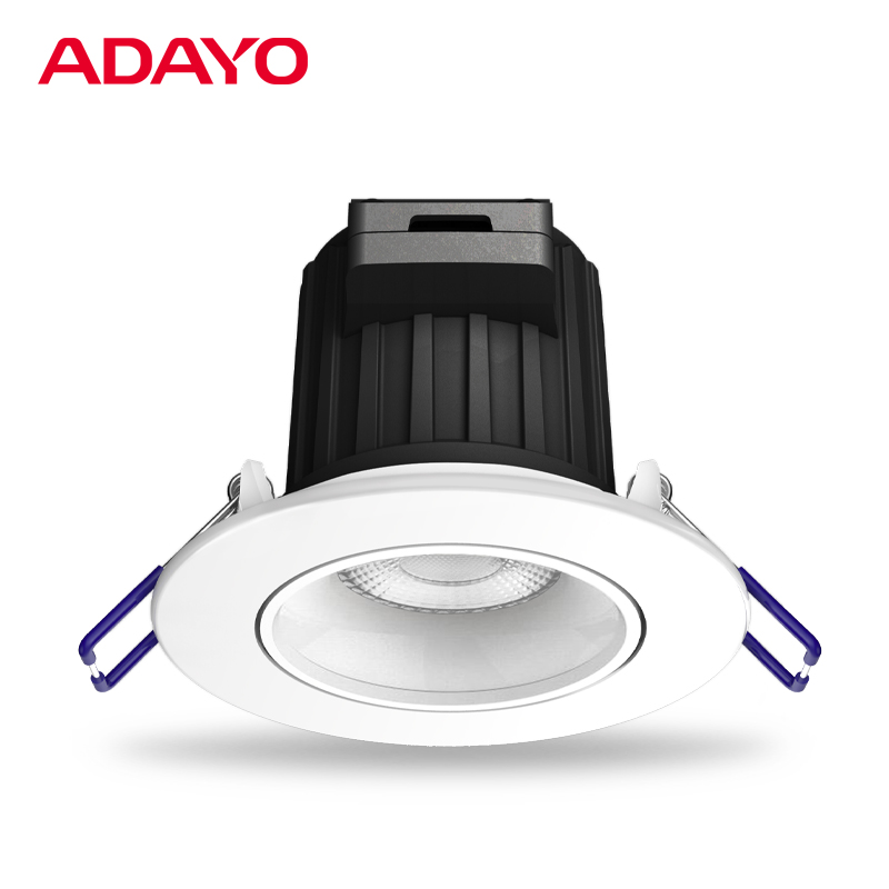 LED spot lights for ceiling OEM/ODM, 9W 650lm, IP65 rated downlights wholesale