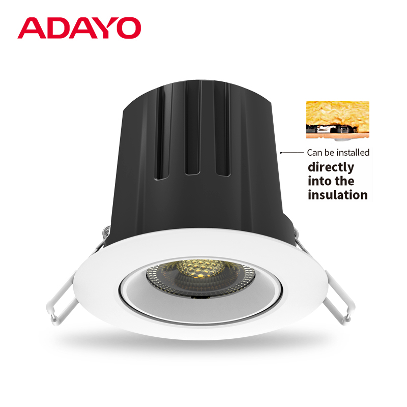 Amber-C ECO DIY downlight No-dimmable 360° 3000k smd down light