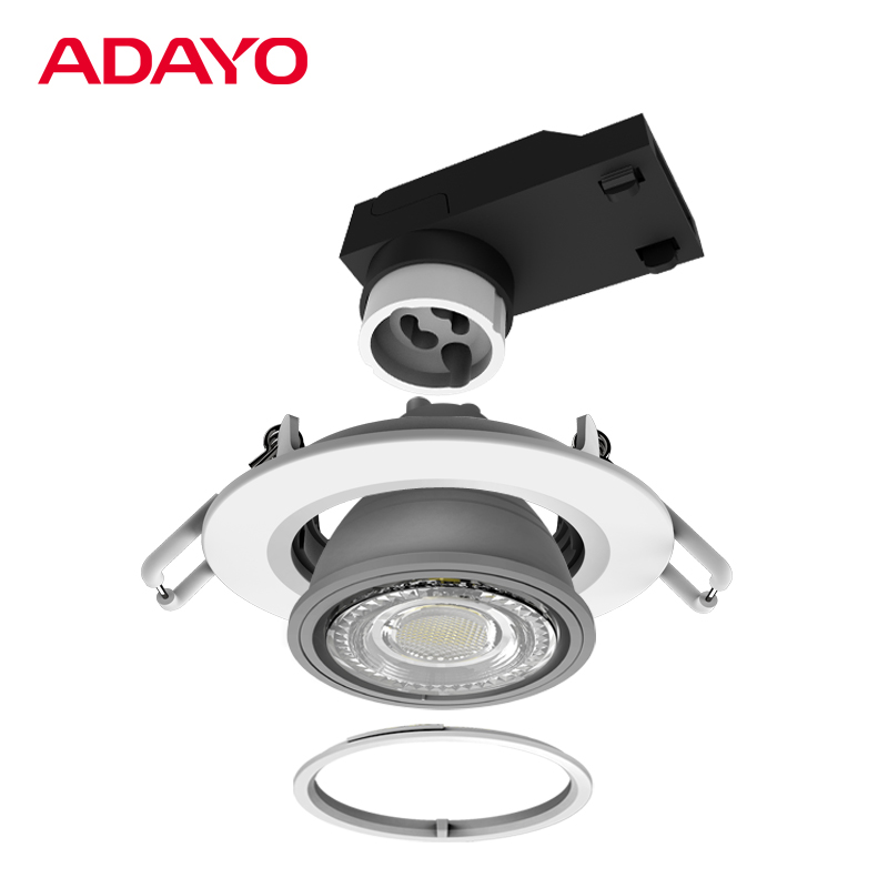 Best spotlights manufacturer, 5.5W 345lm, GU10, dimmer spotlights OEM/ODM