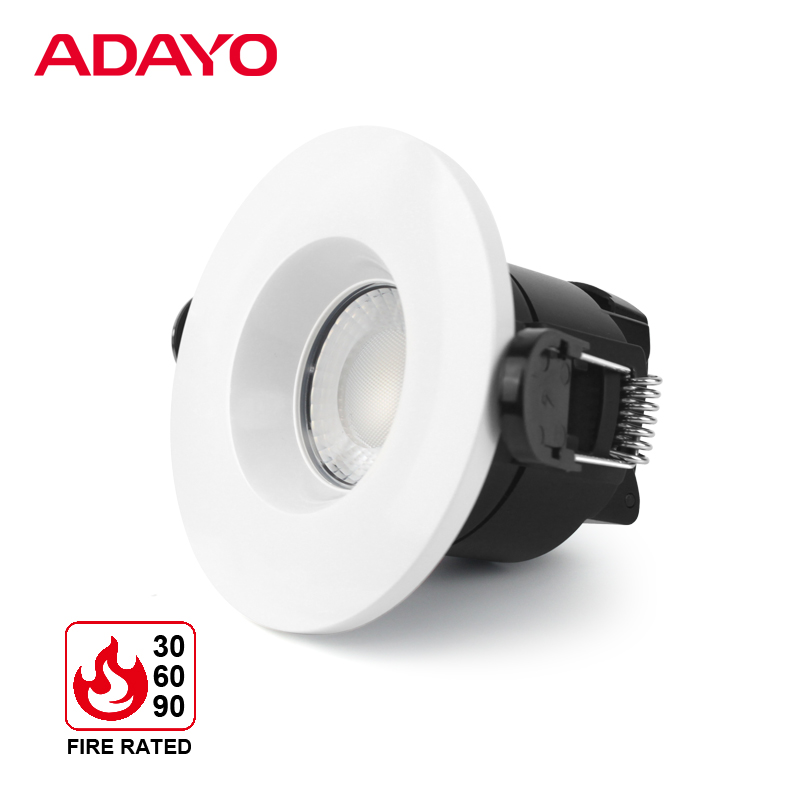 ECO fire rated downlight, B01,6W 500LM, IP65 fire rated spotlights wholesale