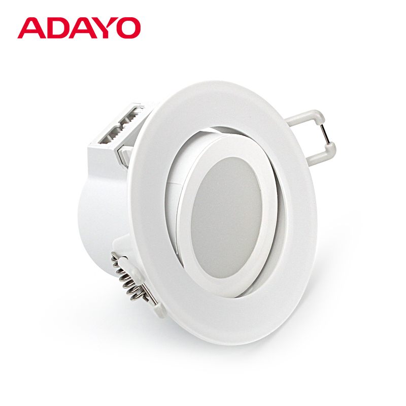 Adjustable downlights wholesale, A02, brushed nickel ceiling light manufacturer