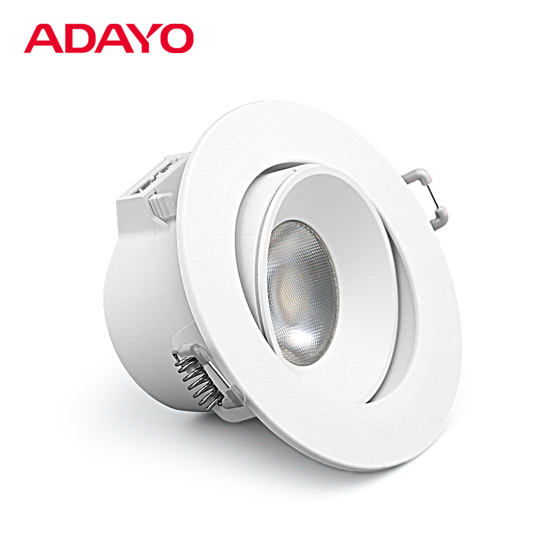 DIY recessed spotlights manufacturer 9W 750lm B02 best led spotlight custom