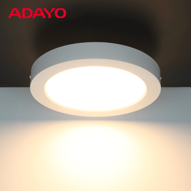 Non-dimmable LED lights PIZZA for bedroom ceiling with 18W CCT3 and small size