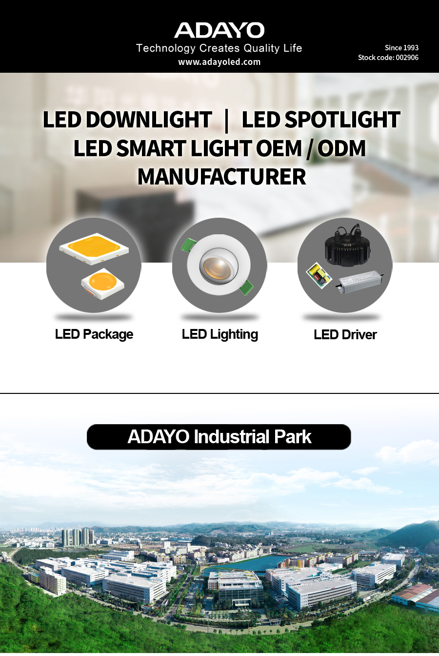 ADAYO round led downlight