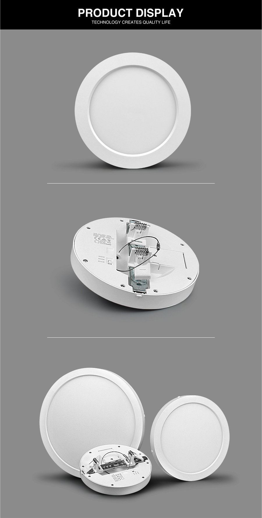 ADAYO led panel ceiling lights