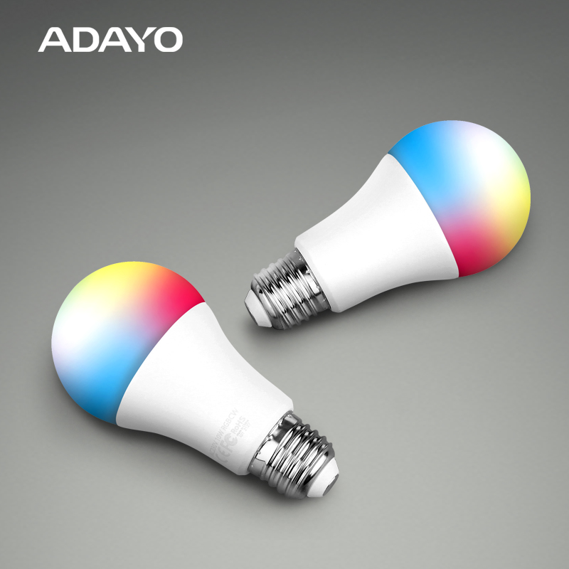 WiFi LED light bulbs A60/E27 two-color 2200K to 6500K with TUYA system
