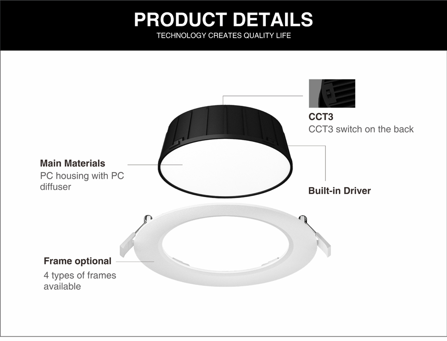 ADAYO led ceiling downlights recessed ceiling downlight