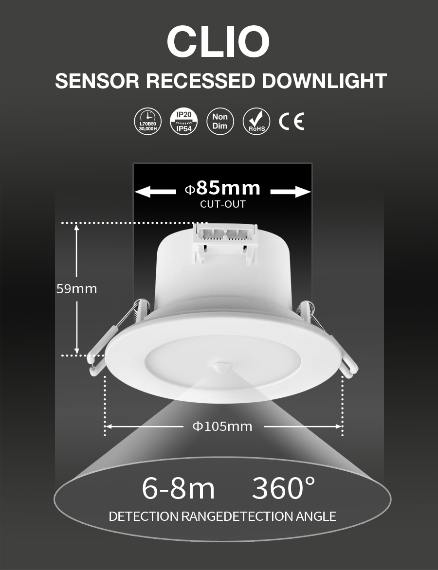 ADAYO sensor downlight round downlight
