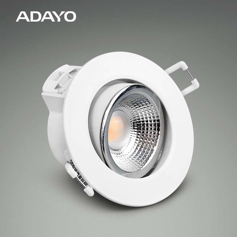 Recessed ceiling spotlights AVALOR 5.5W IP44 with reflerctor