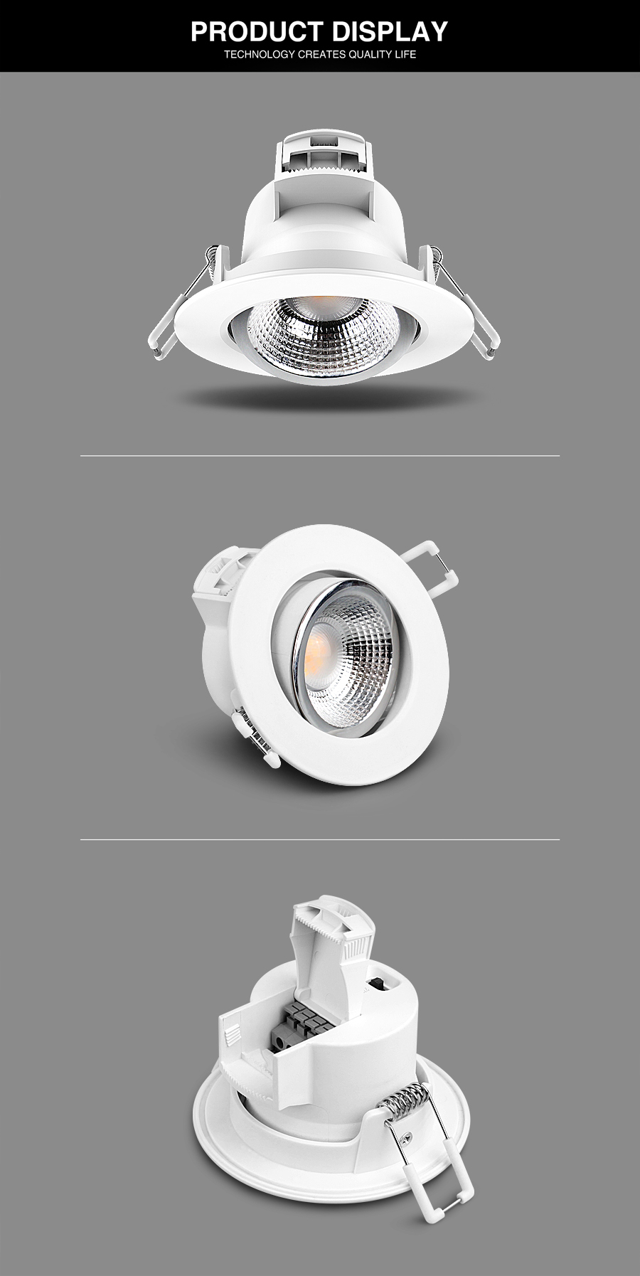 ADAYO recessed ceiling spotlights